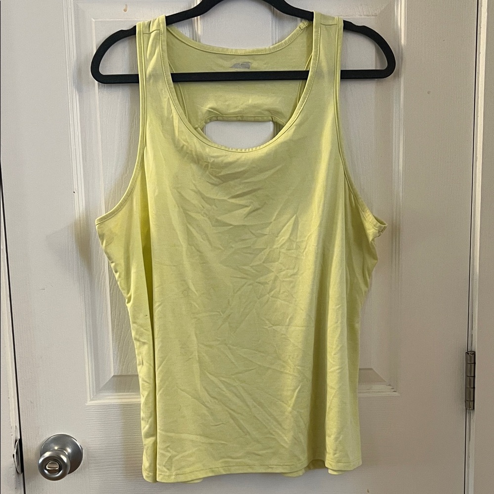 Avia Light Yellow Tank Top